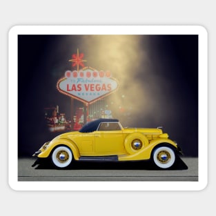 Vegas 1935 Lincoln Roadster Sticker